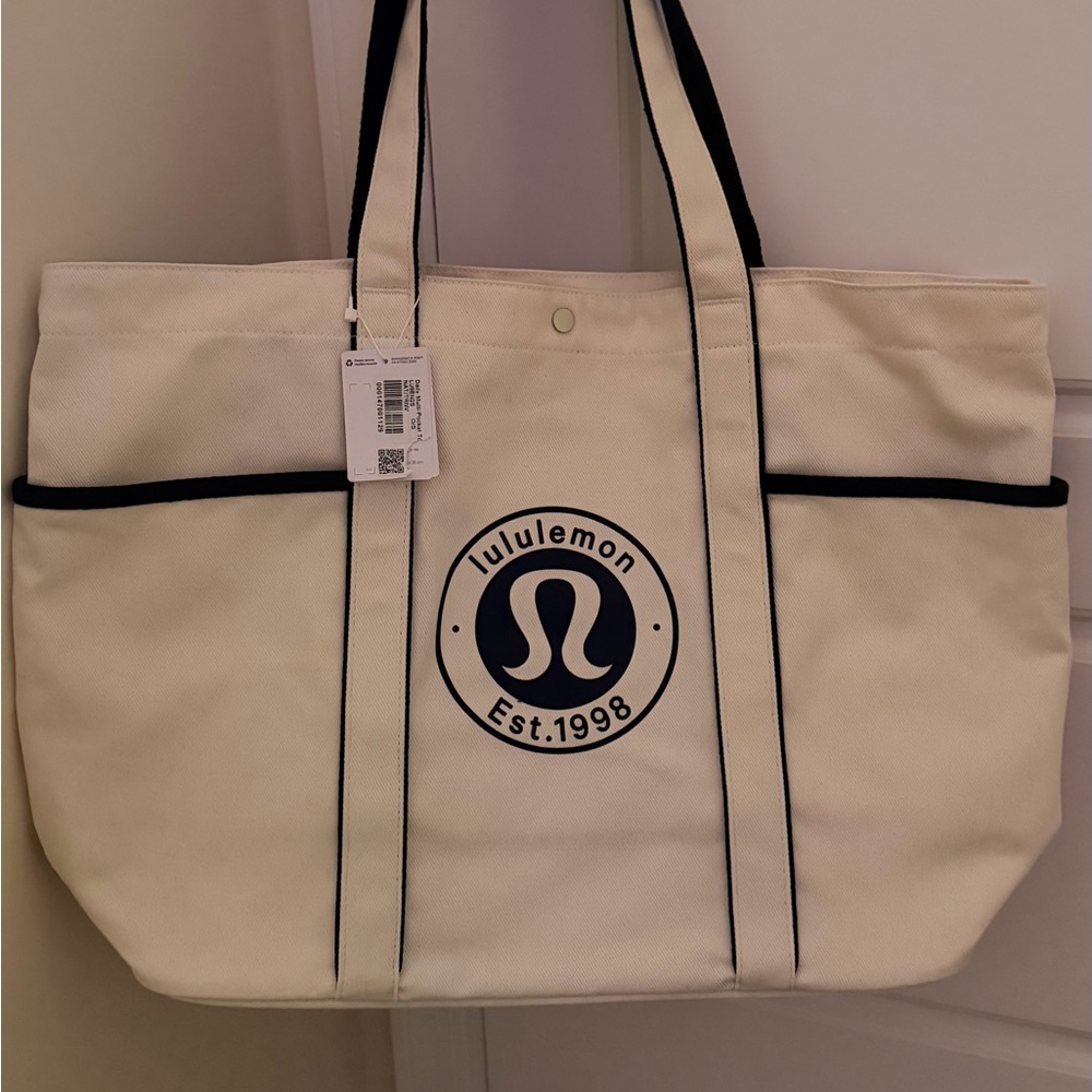 lululemon athletica Cream Tote Bag